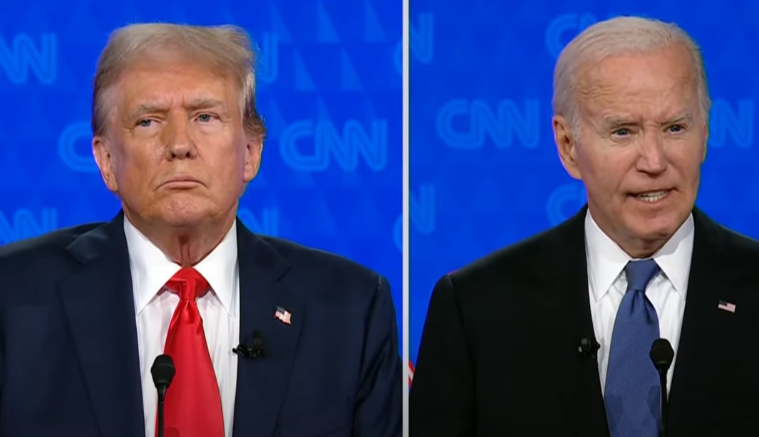 Biden and Trump - Debate 2024