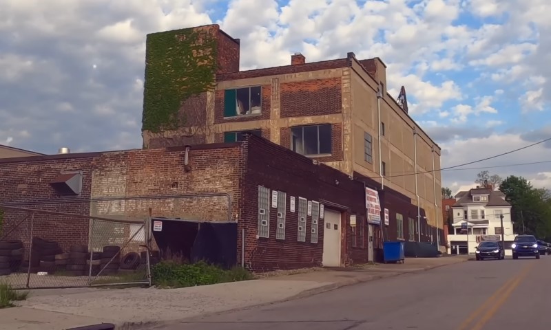 Dangerous neighborhood in Cleveland